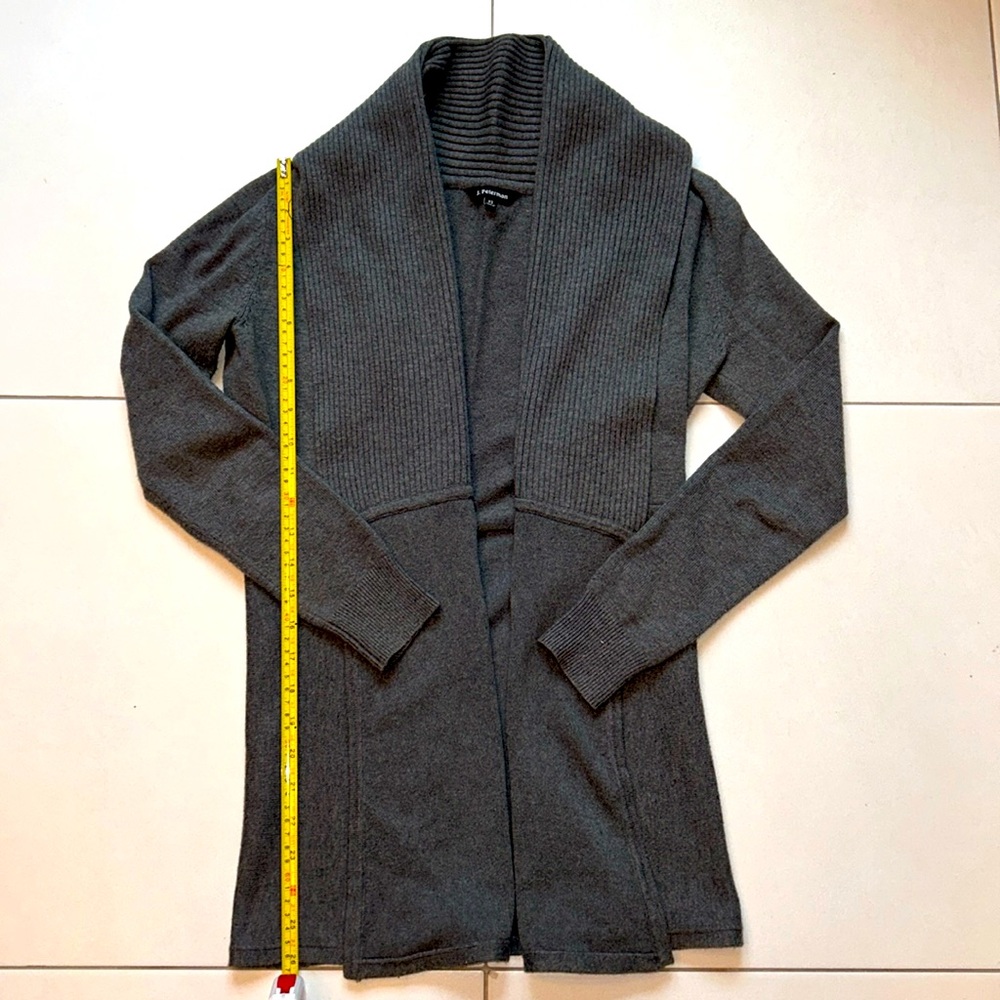 J Peterman Open Faced Cardigan XS